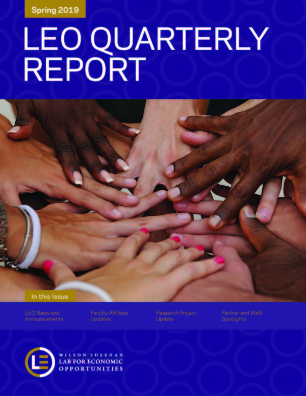 1st Page Quarterly Report Spring 2019